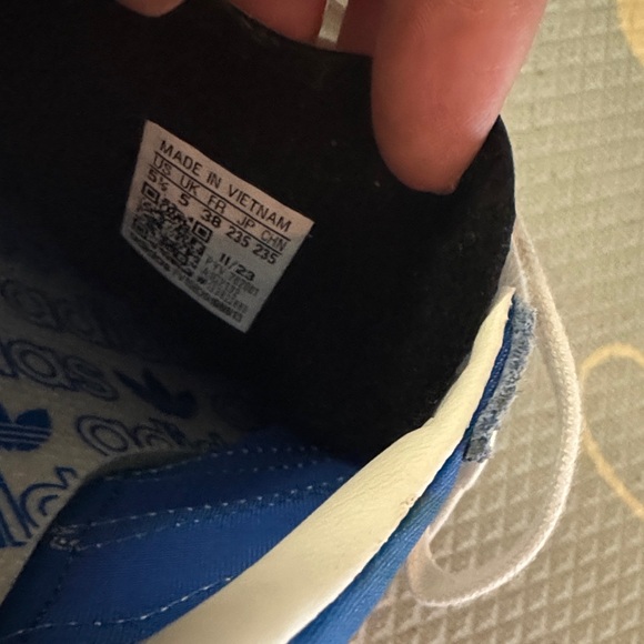 adidas SL ‘72 Royal Blue and White Classic Trainers - Picture 4 of 7